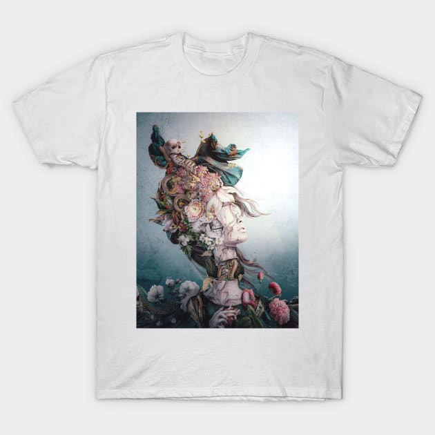 Queen of Snakes T-Shirt by rizapeker